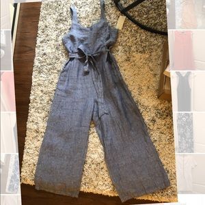 Chambray jumpsuit